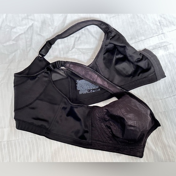 BRA 40B Playtex E525 Black Wireless Front Closure 3445 AF - Picture 5 of 7